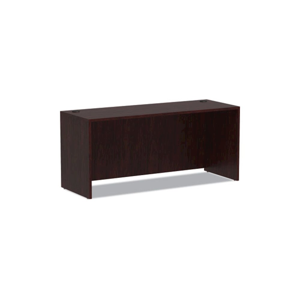 Alera Valencia Series Credenza Shells, 65w x 23.6d x 29.5h, Mahogany. Picture 1
