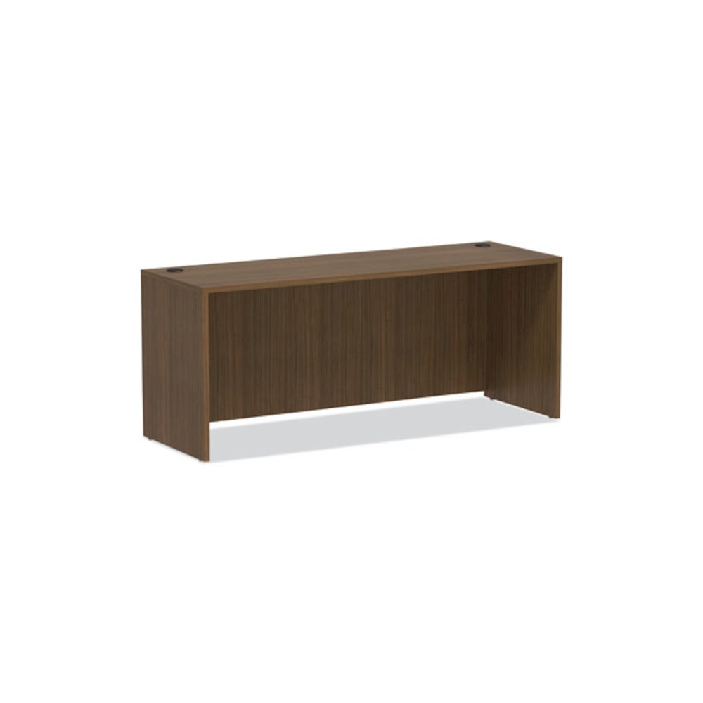 Alera Valencia Series Credenza Shell, 70.88w x 23.63d x 29.5h, Modern Walnut. Picture 1