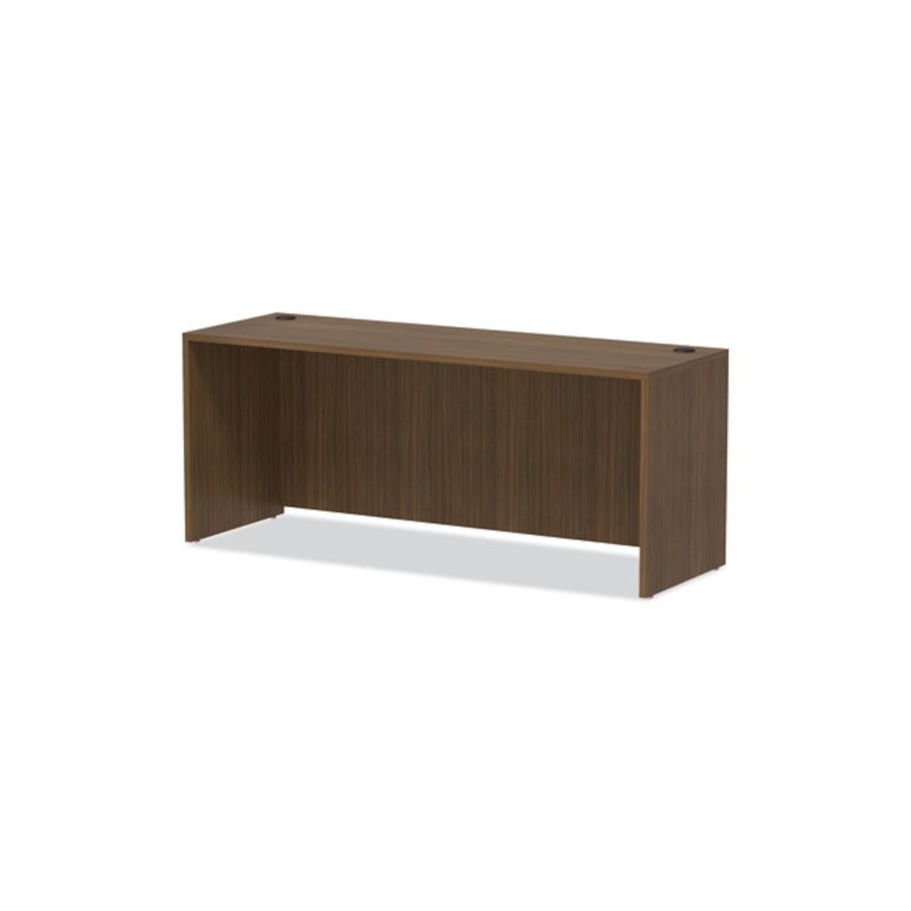 Alera Valencia Series Credenza Shell, 70.88w x 23.63d x 29.5h, Modern Walnut. Picture 7