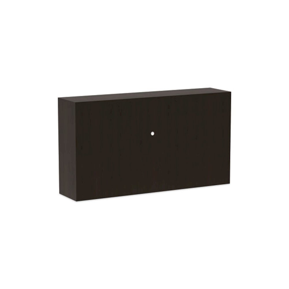 Alera Valencia Series Hutch with Doors, 4 Compartments, 64.75w x 15d x 35.38h, Espresso. Picture 6
