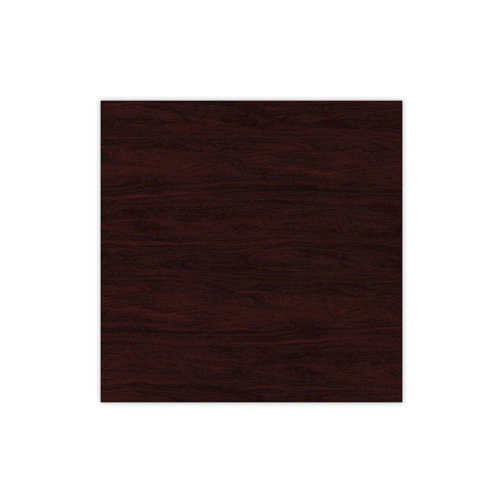 Alera Valencia Series Hutch with Doors, 4 Compartments, 64.75w x 15d x 35.38h, Mahogany. Picture 9