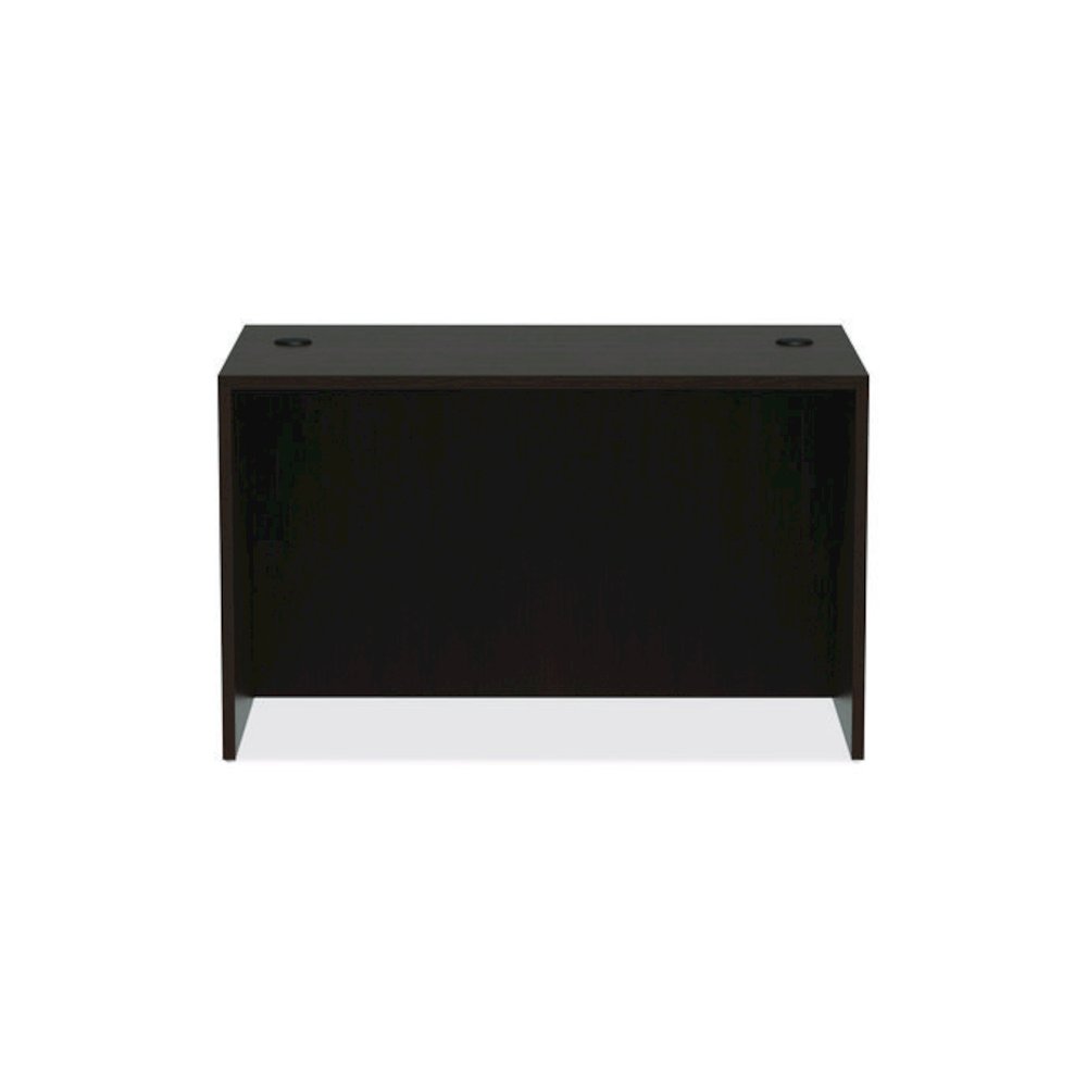Alera Valencia Series Straight Front Desk Shell, 47.25" x 29.5" x 29.63", Espresso. Picture 7