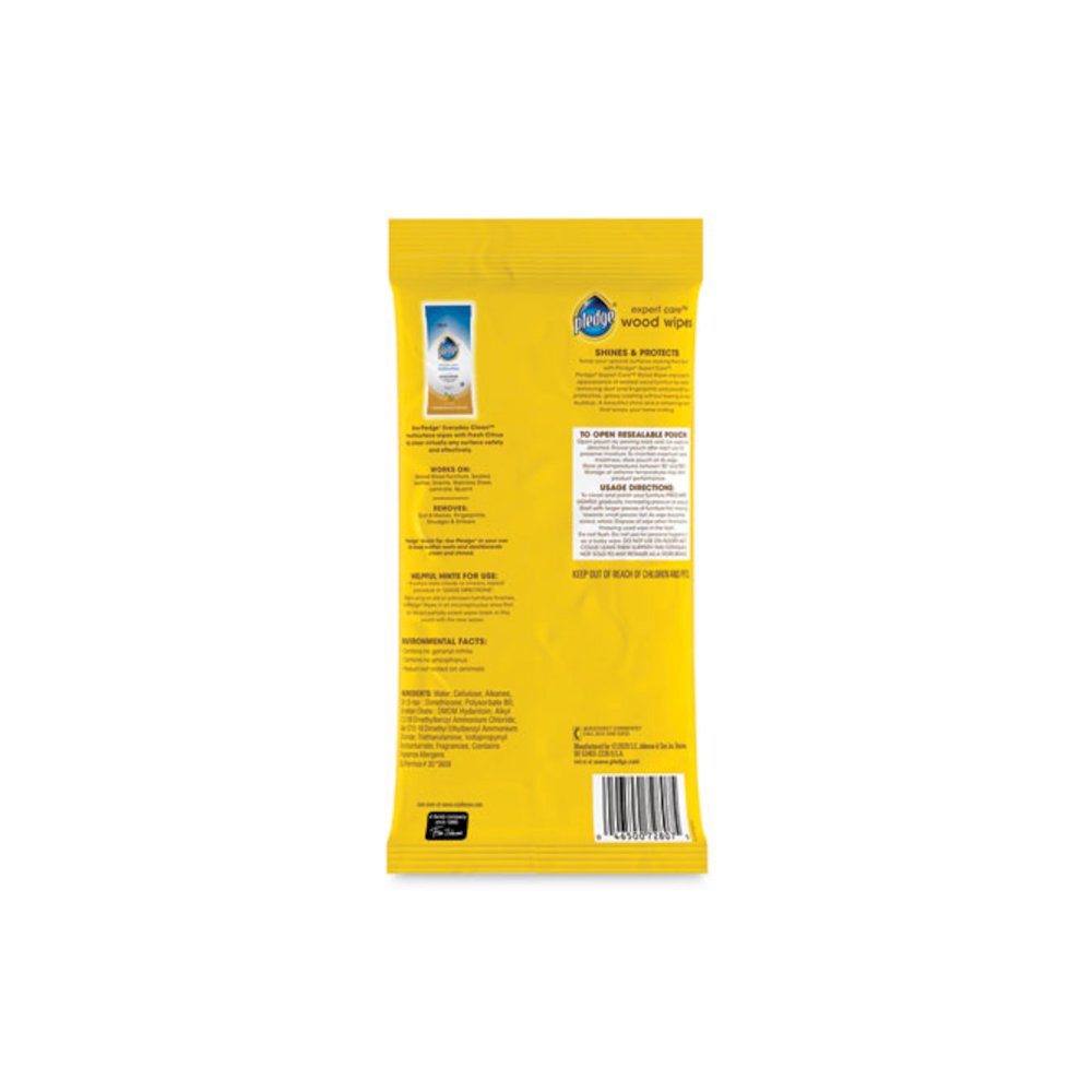 Lemon Scent Wet Wipes, Cloth, 7 x 10, White, 24/Pack, 12 Packs/Carton. Picture 4