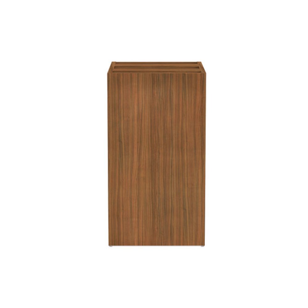 Alera Valencia Series Full Pedestal File, Left/Right, 3-Drawer: Box/Box/File, Legal/Letter, Modern Walnut,15.63 x 20.5 x 28.5. Picture 3