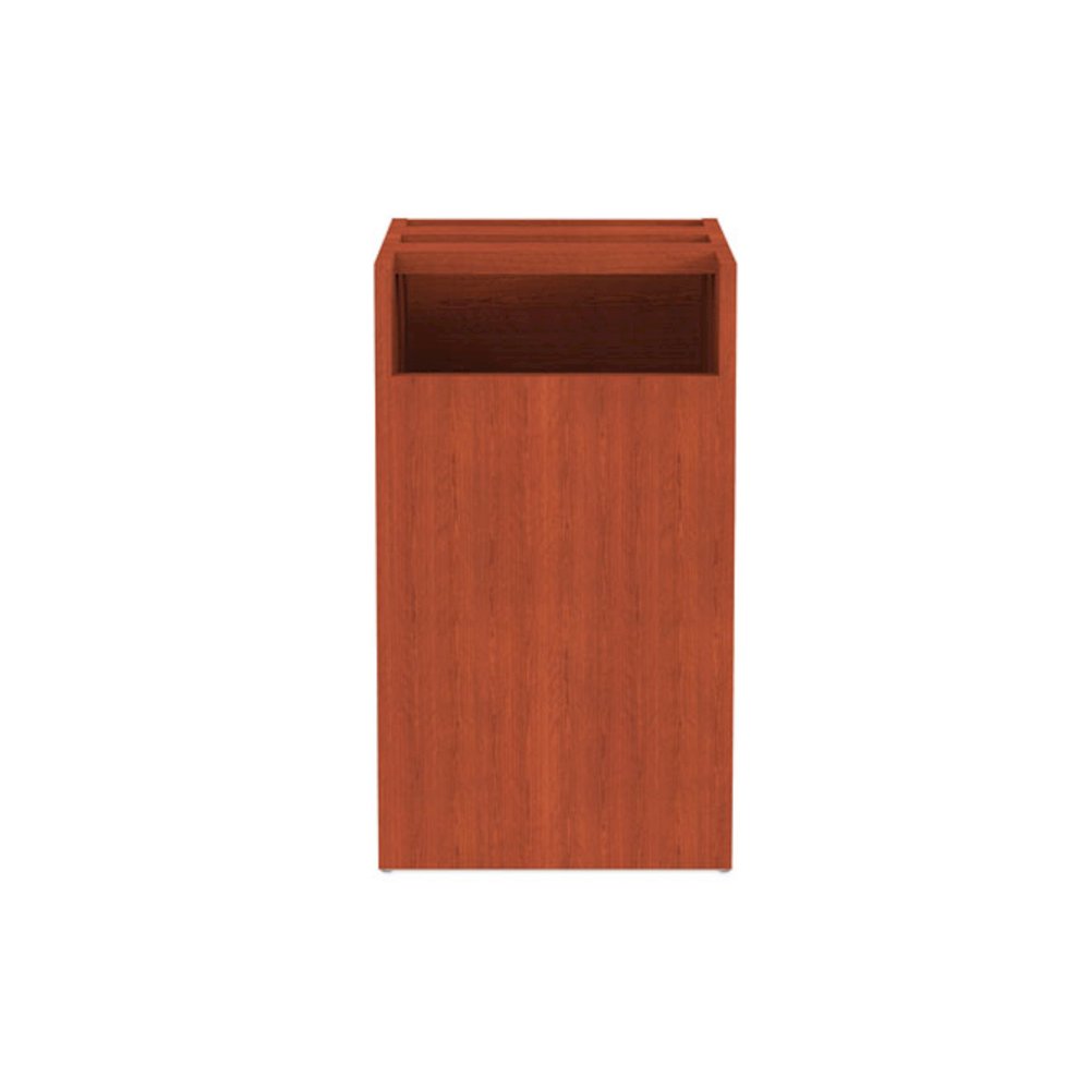 Alera Valencia Series Full Pedestal File, Left/Right, 2 Legal/Letter-Size File Drawers, Medium Cherry, 15.63" x 20.5" x 28.5". Picture 5
