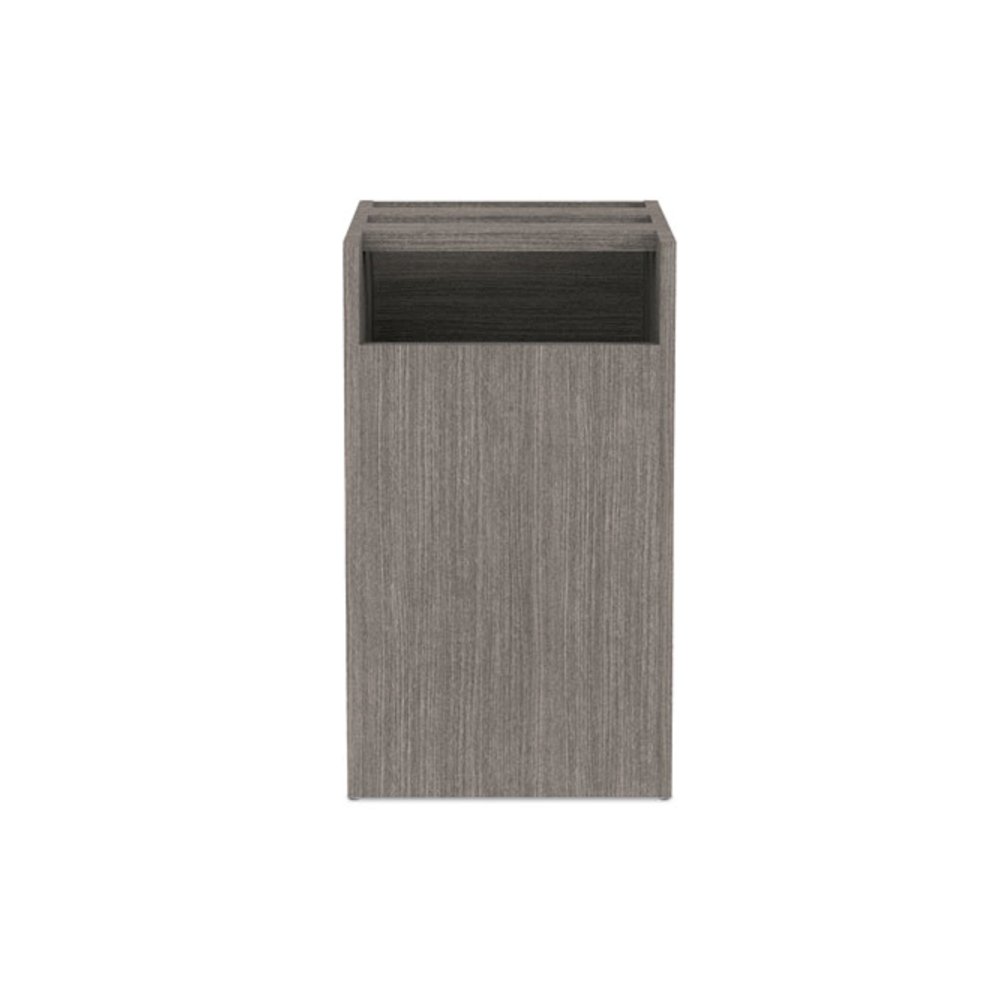 Alera Valencia Series Full Pedestal File, Left or Right, 2 Legal/Letter-Size File Drawers, Gray, 15.63" x 20.5" x 28.5". Picture 6
