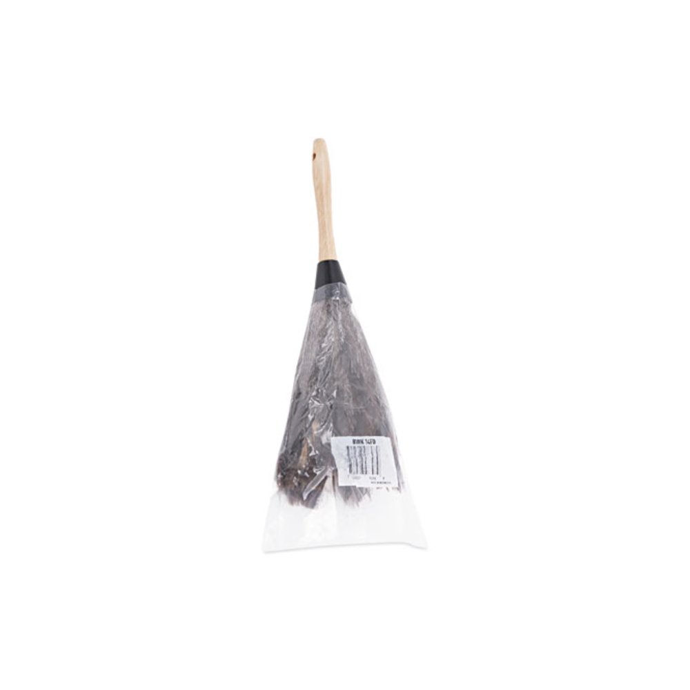 Professional Ostrich Feather Duster, 6" Wood Handle. Picture 7