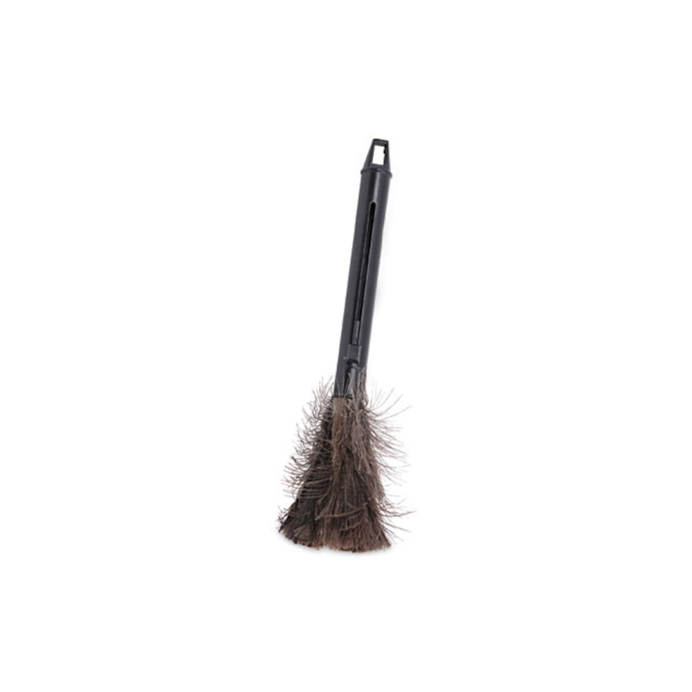 Ostrich Feather Duster, 9" to 14" Retractable Plastic Handle. Picture 1
