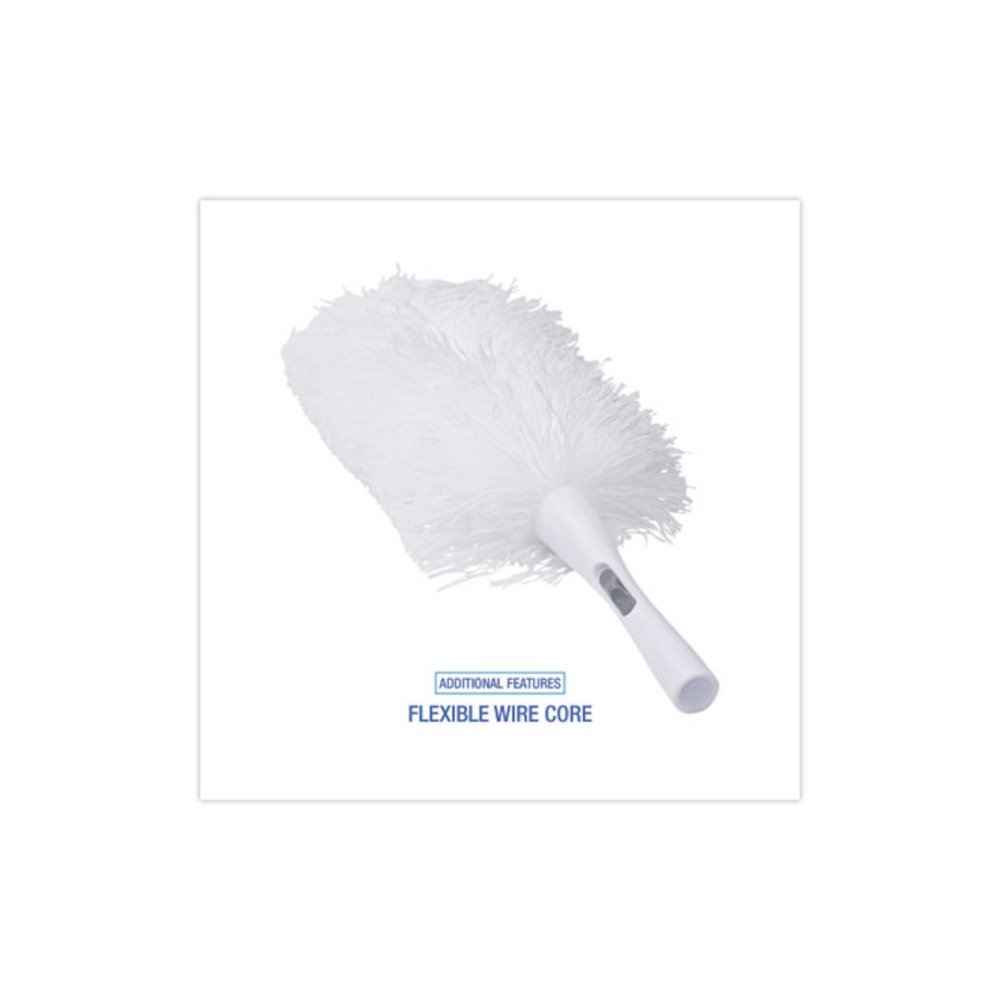 MicroFeather Washable Microfiber Duster, 23" Plastic Handle. Picture 3