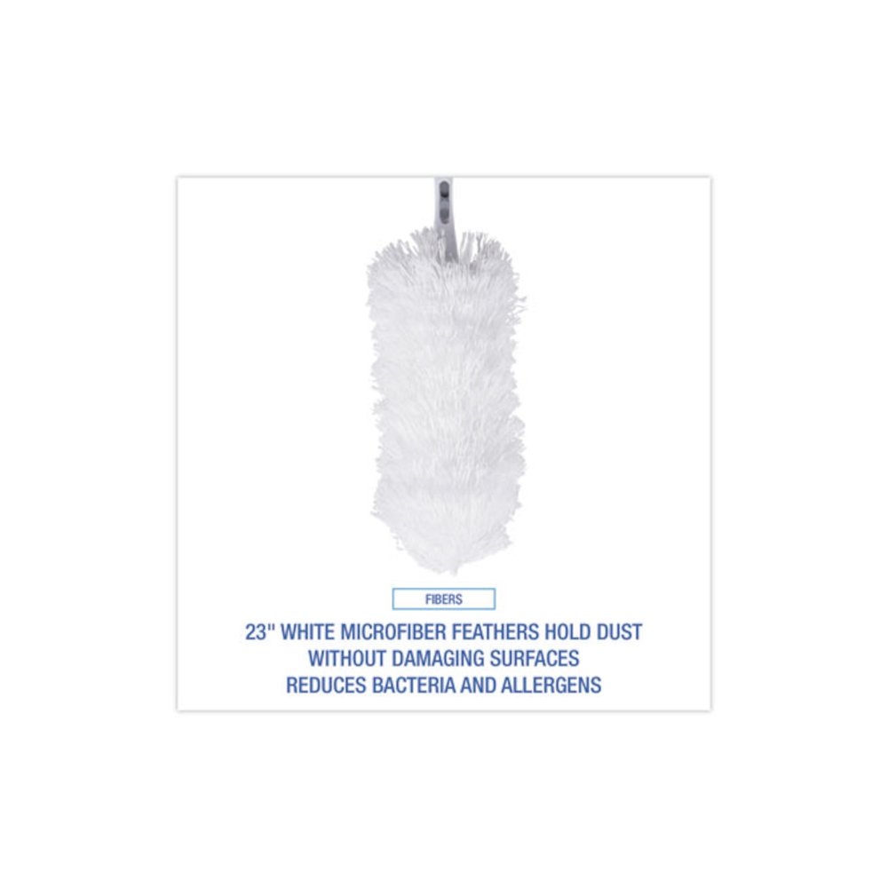 MicroFeather Washable Microfiber Duster, 23" Plastic Handle. Picture 4