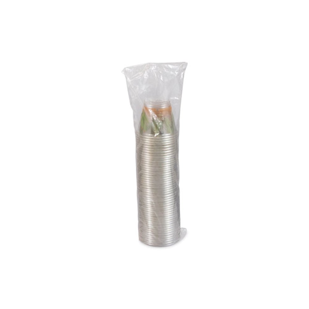 Bare Eco-Forward RPET Cold Cups, ProPlanet Seal, 9 oz, Plastic, Leaf Design, 1,000/Carton. Picture 4
