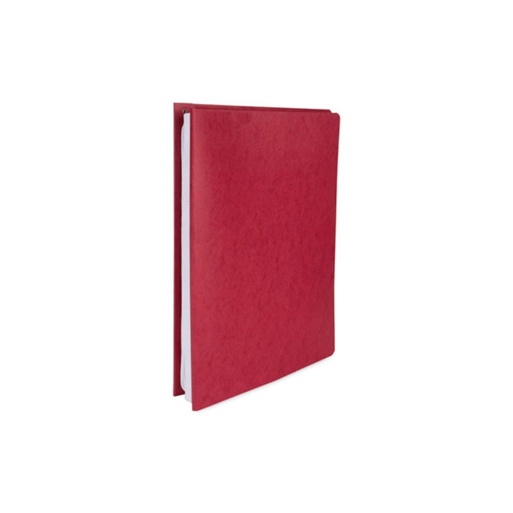 Expandable Hanging Data Binder, 2 Posts, 6" Capacity, 11 x 8.5, Red. Picture 3
