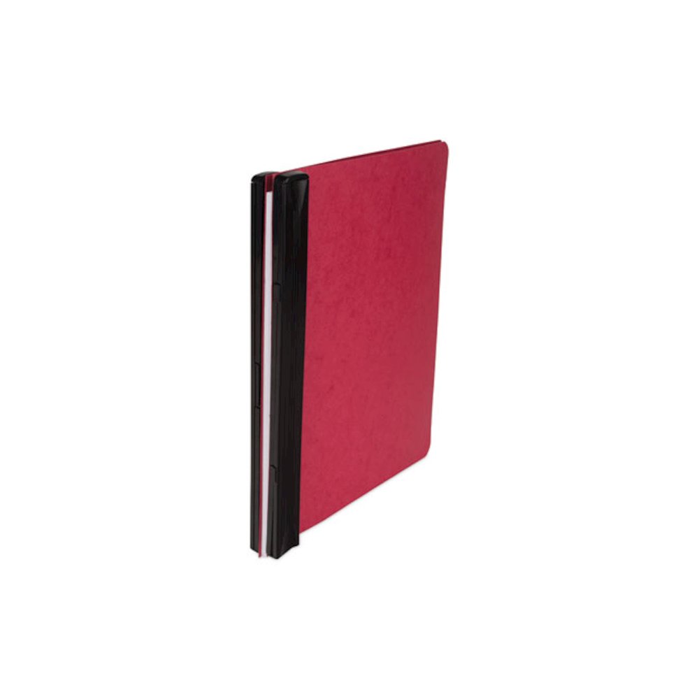 Expandable Hanging Data Binder, 2 Posts, 6" Capacity, 11 x 8.5, Red. Picture 2