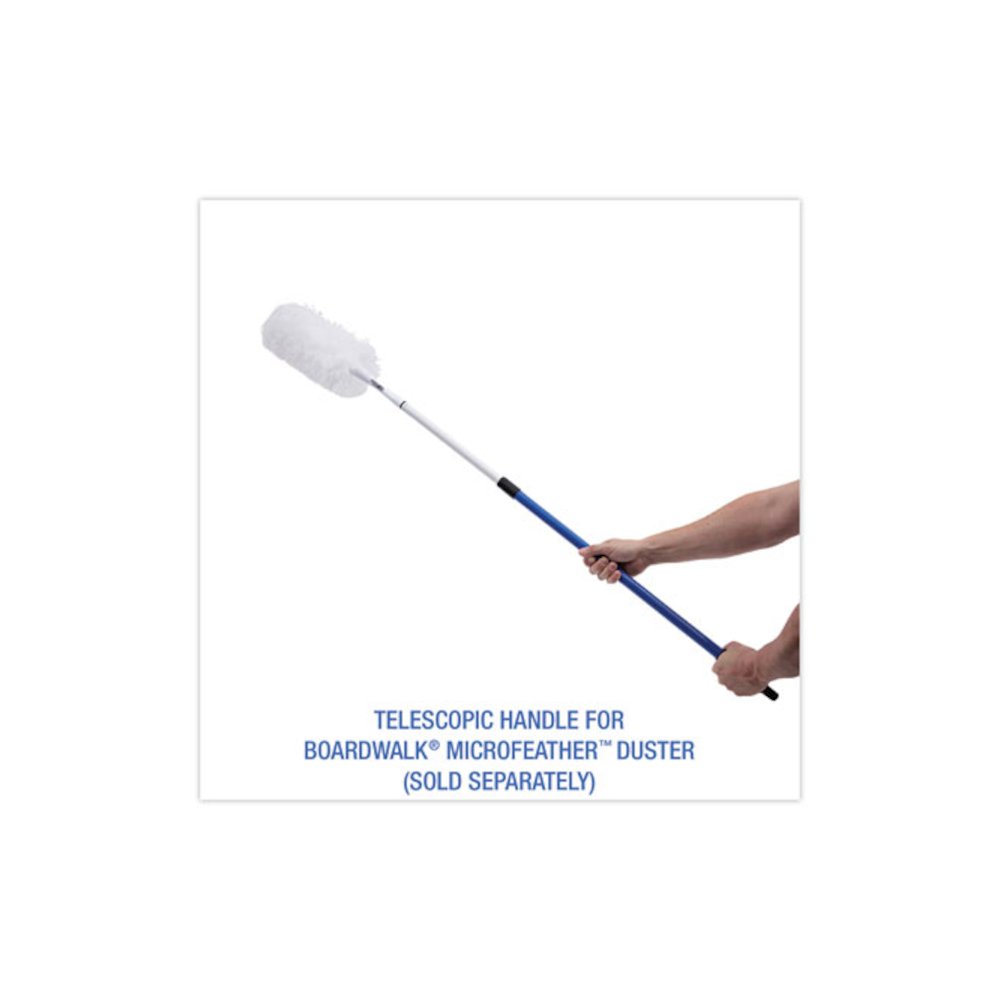 Telescopic Handle for MicroFeather Duster, 36" to 60" Handle, Blue. Picture 4