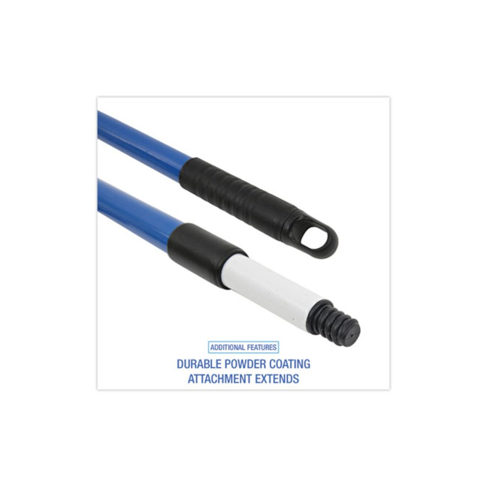 Telescopic Handle for MicroFeather Duster, 36" to 60" Handle, Blue. Picture 3