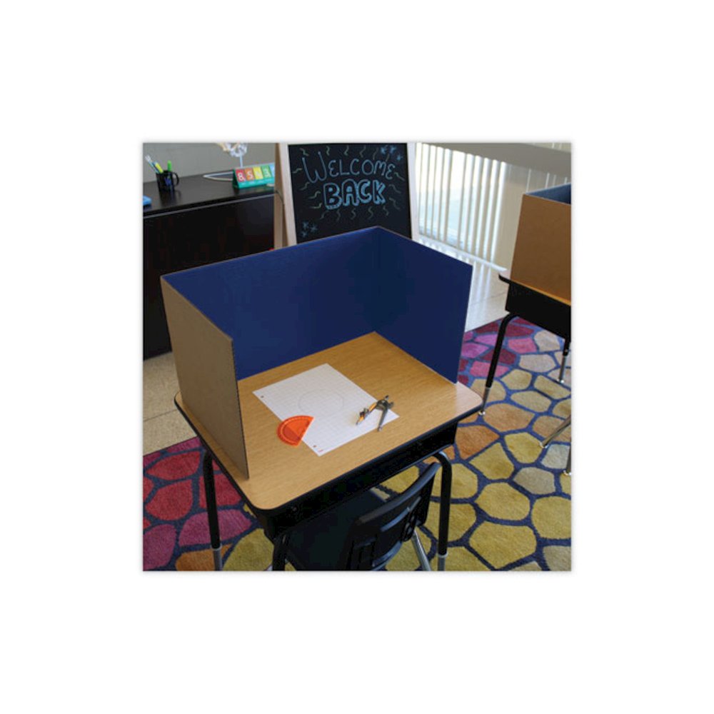 Study Carrel, 48 x 18, Assorted Colors, 24/Pack. Picture 5