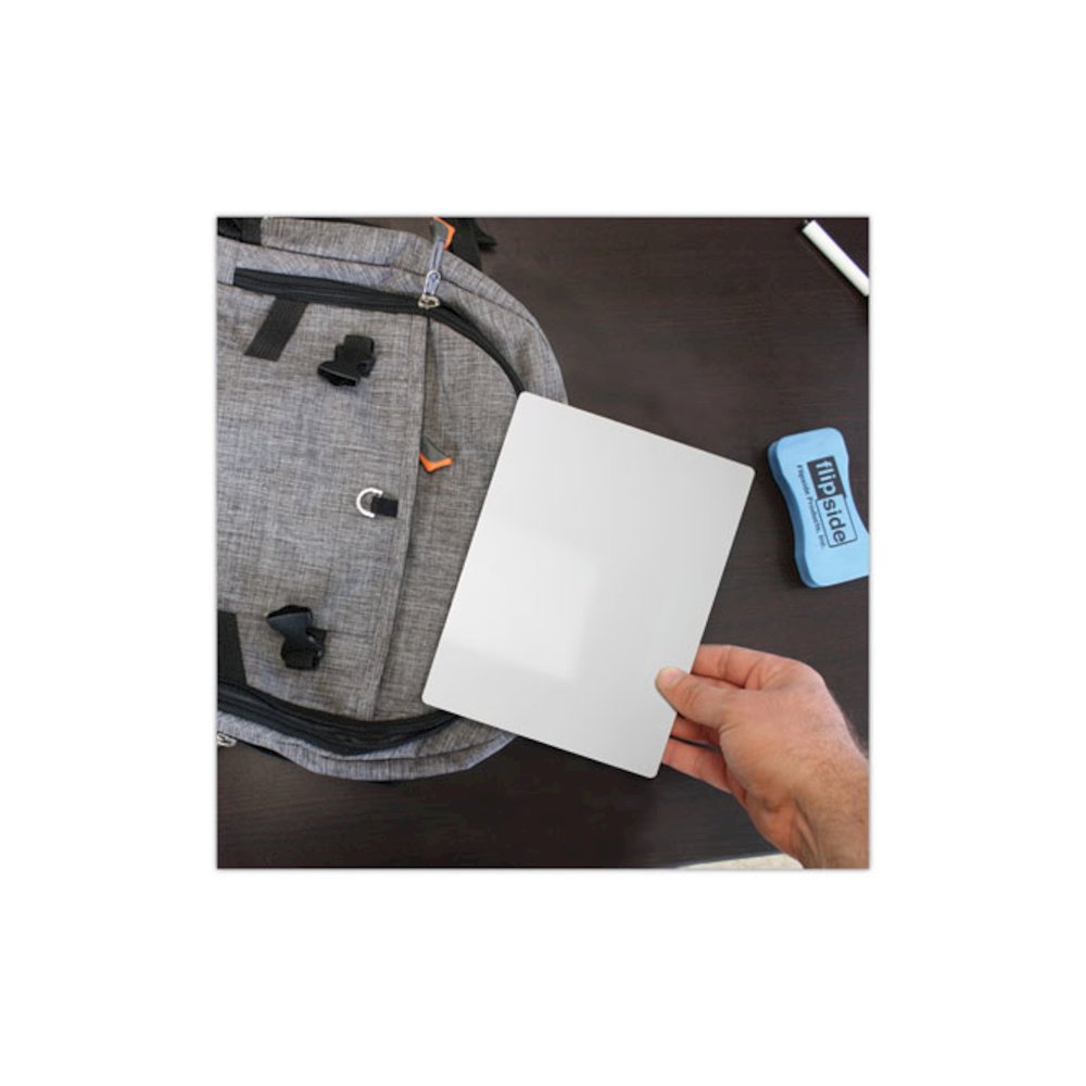 Dry Erase Board, 5" x 7", White Surface, 12/Pack. Picture 5