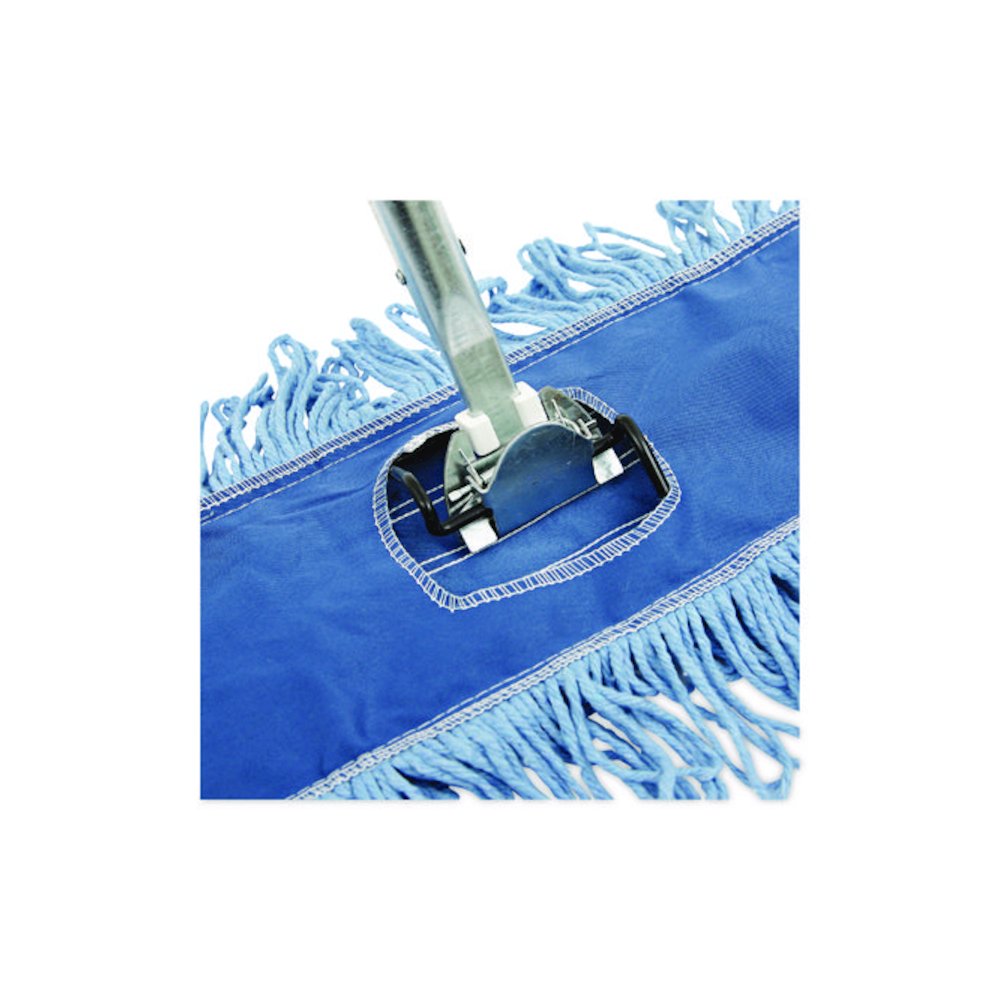 Clip-On Dust Mop Frame, 48 x 5, Zinc Plated, Black. Picture 5