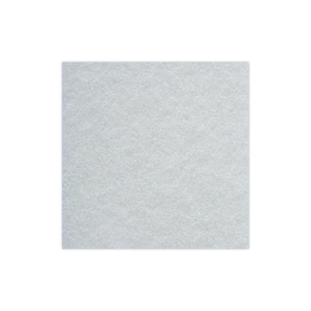 Light-Duty Scouring Pad, 6 x 9, White, 20/Carton. Picture 3