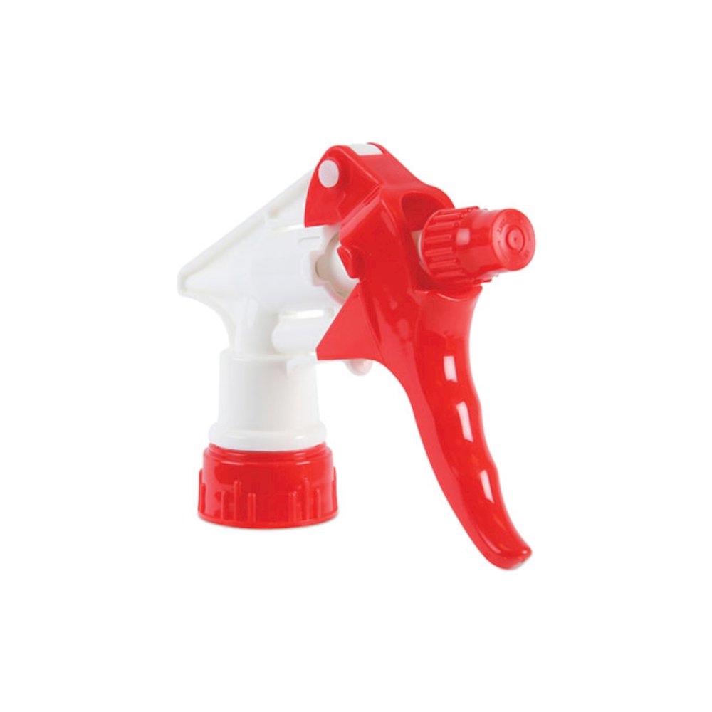 General Purpose Trigger Sprayer, 8" Tube, Fits 16 oz to 24 oz Bottles, Red/White, 24/Carton. Picture 1
