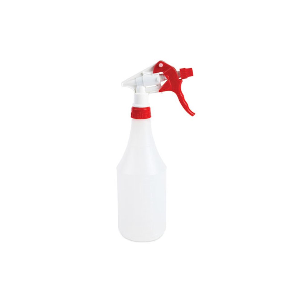 General Purpose Trigger Sprayer, 8" Tube, Fits 16 oz to 24 oz Bottles, Red/White, 24/Carton. Picture 4