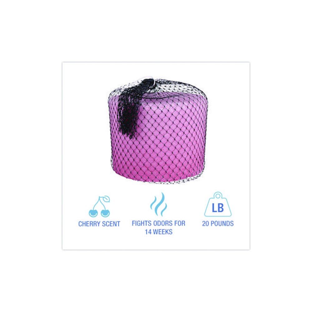 14-Week Super Block Deodorizer, 20 lb, Pink, Cherry. Picture 3