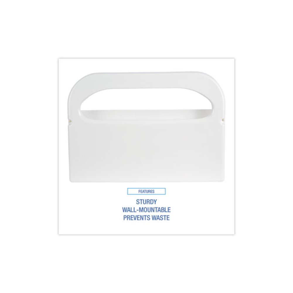 Toilet Seat Cover Dispenser, 16 x 3 x 11.5, White, 2/Box. Picture 4