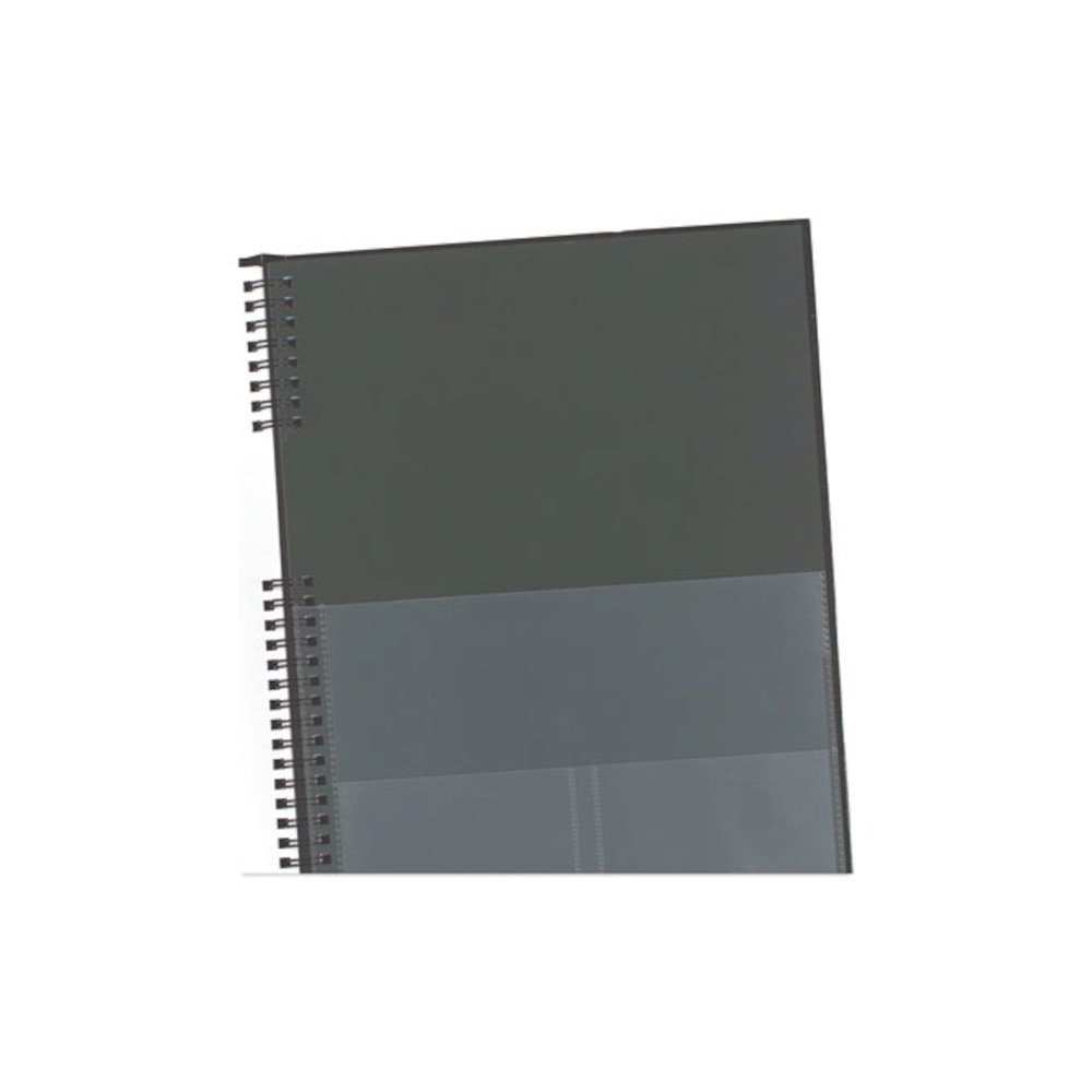CoilPro Weekly Appointment Book in Columnar Format, 11 x 8.5, Black Lizard-Look Cover, 12-Month (Jan to Dec): 2026. Picture 5