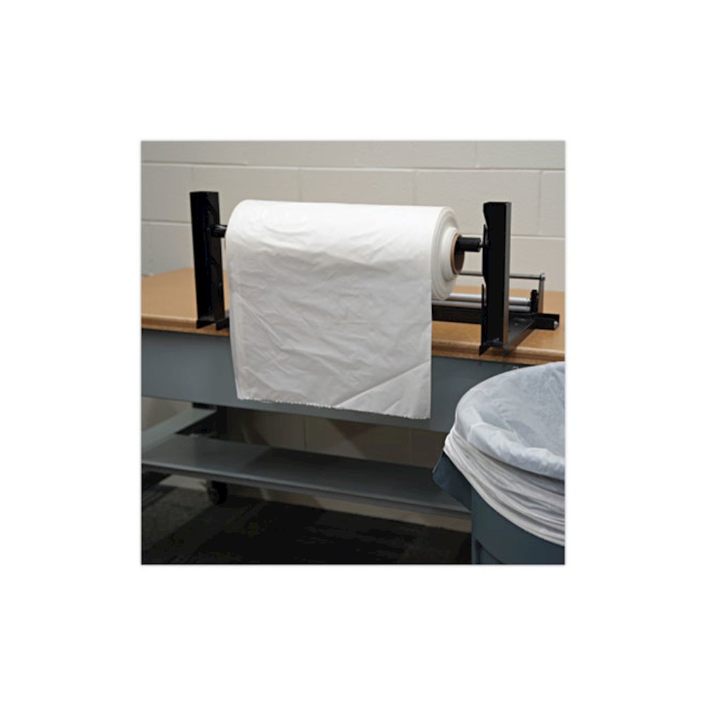 Industrial Can Liner Rolls, 60 gal, 1.8 mil, 21" x 17" x 63", Clear, 75/Carton. Picture 5