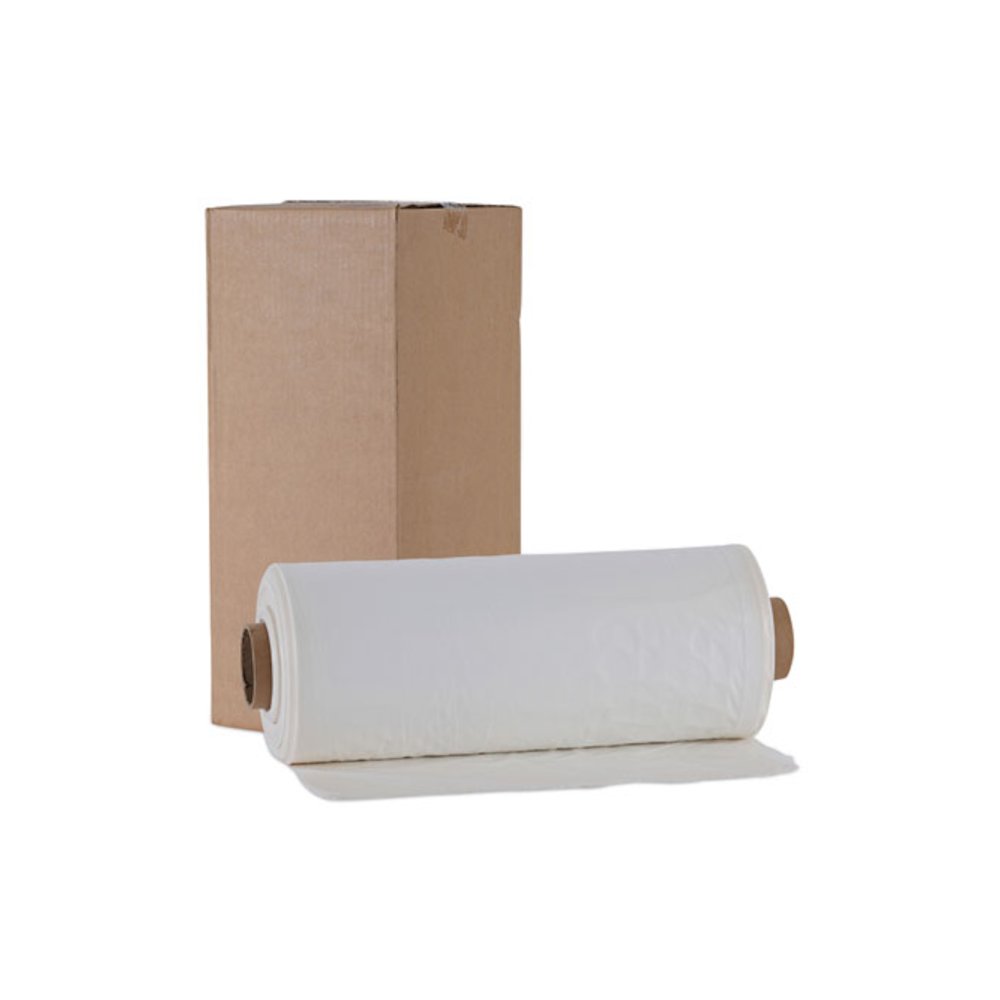 Industrial Can Liner Rolls, 60 gal, 1.8 mil, 21" x 17" x 63", Clear, 75/Carton. Picture 7
