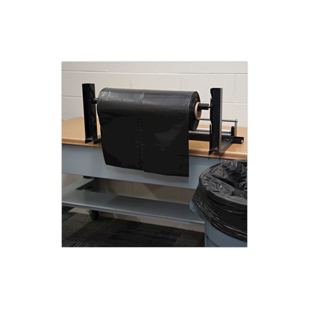 Industrial Can Liner Rolls, 60 gal, 2.7 mil, 21" x 17" x 63", Black, 50/Carton. Picture 5