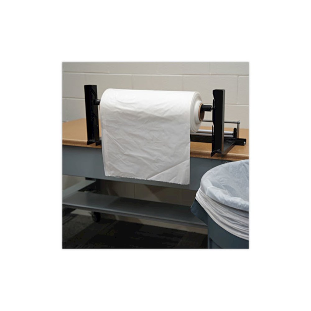 Industrial Can Liner Rolls, 60 gal, 2.7 mil, 21" x 17" x 63", Clear, 50/Carton. Picture 5