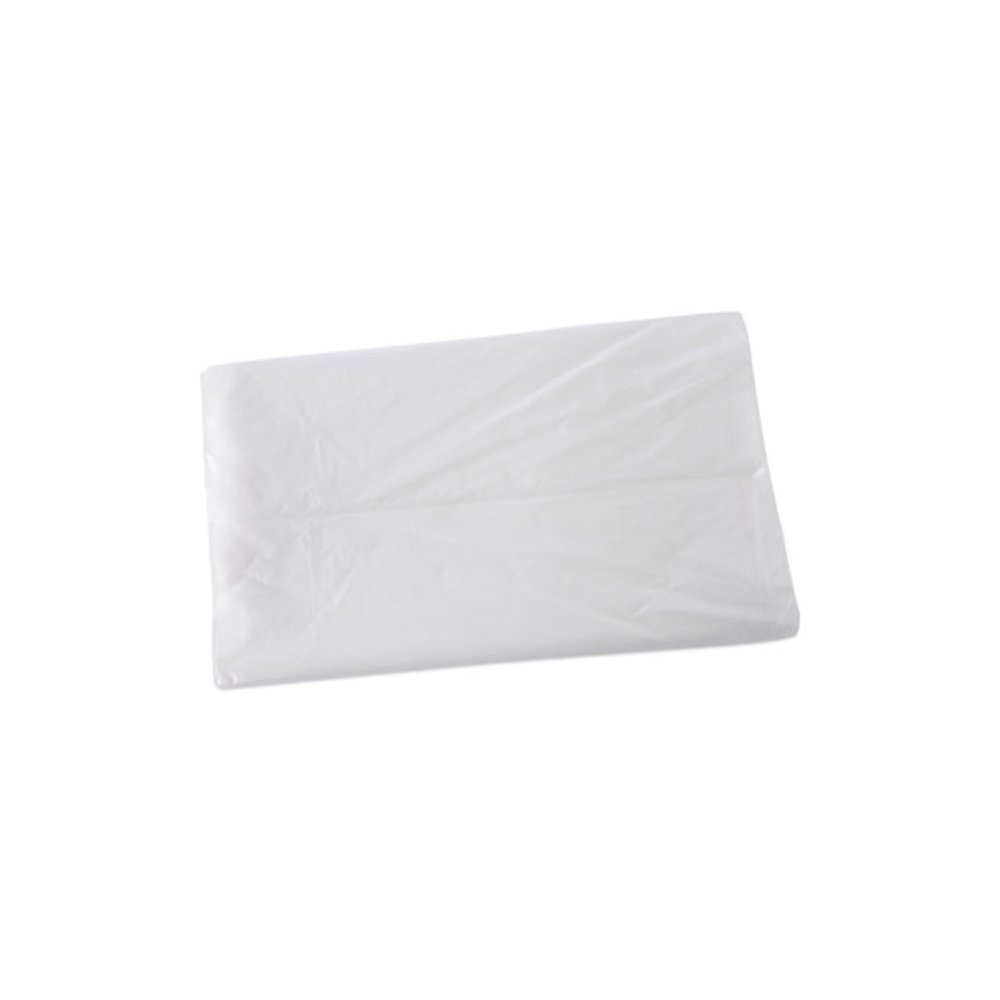 High Density Industrial Can Liners Flat Pack, 45 gal, 16 mic, 40" x 48", Natural, Flat Pack, 200/Carton. Picture 1