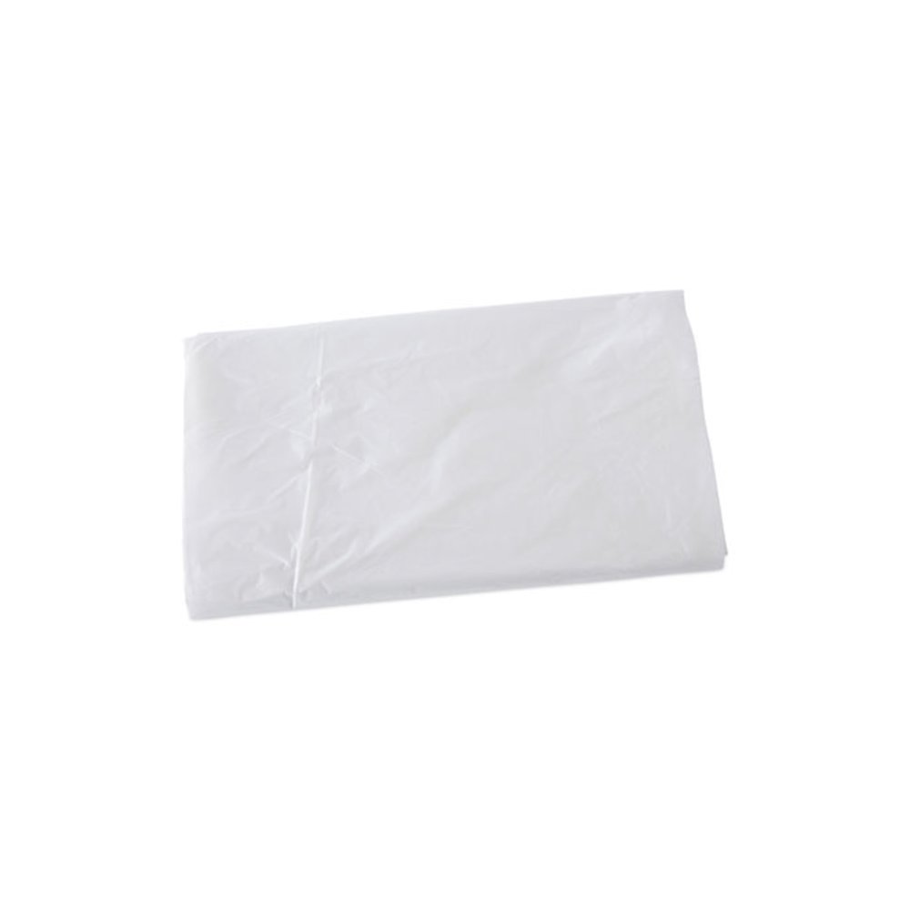 High Density Industrial Can Liners Flat Pack, 56 gal, 16 mic, 43" x 48", Natural, Flat Pack, 200/Carton. Picture 1