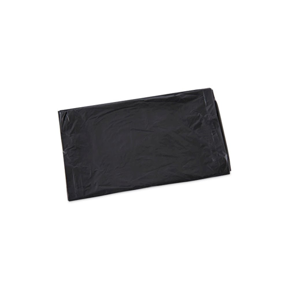 Linear Low Density Industrial Can Liners, 30 gal, 0.65 mil, 30" x 36", Black, Flat Pack, 200/Carton. Picture 1