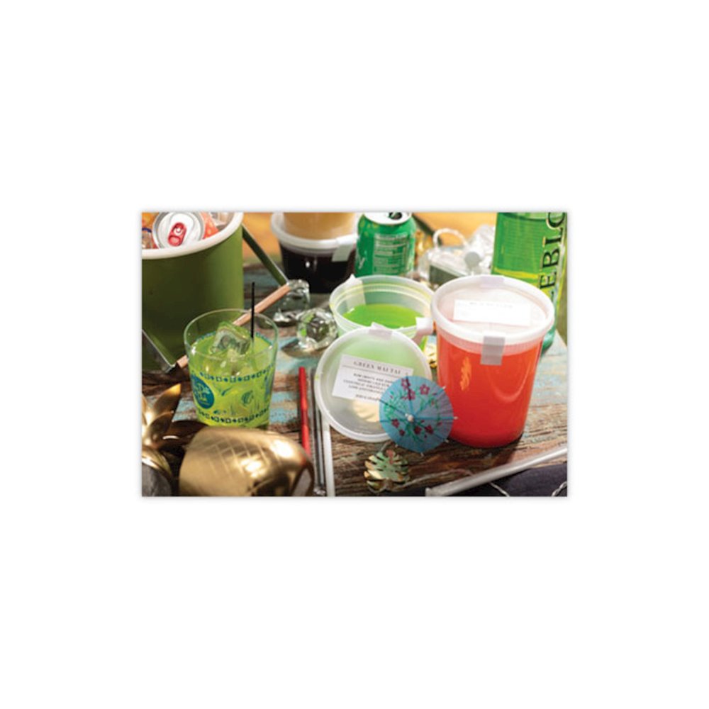 Newspring DELItainer Microwavable Container, 16 oz, 4.7" Diameter x 3.1"h, Clear, Plastic, 240/Carton. Picture 7