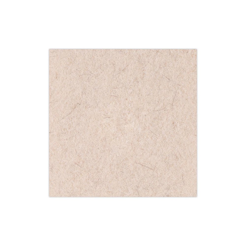 Natural Hog Hair Burnishing Floor Pads, 20" Diameter, Tan, 5/Carton. Picture 6