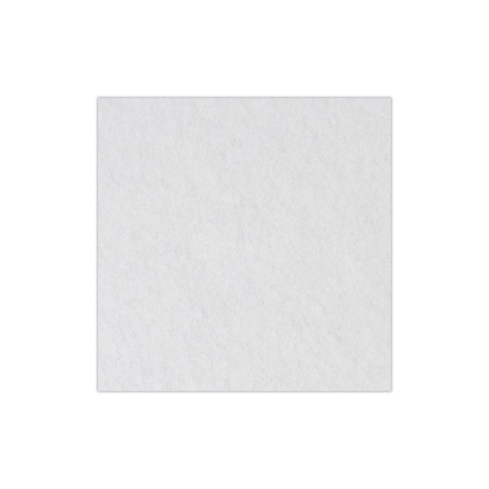 Polishing Floor Pads, 18" Diameter, White, 5/Carton. Picture 6