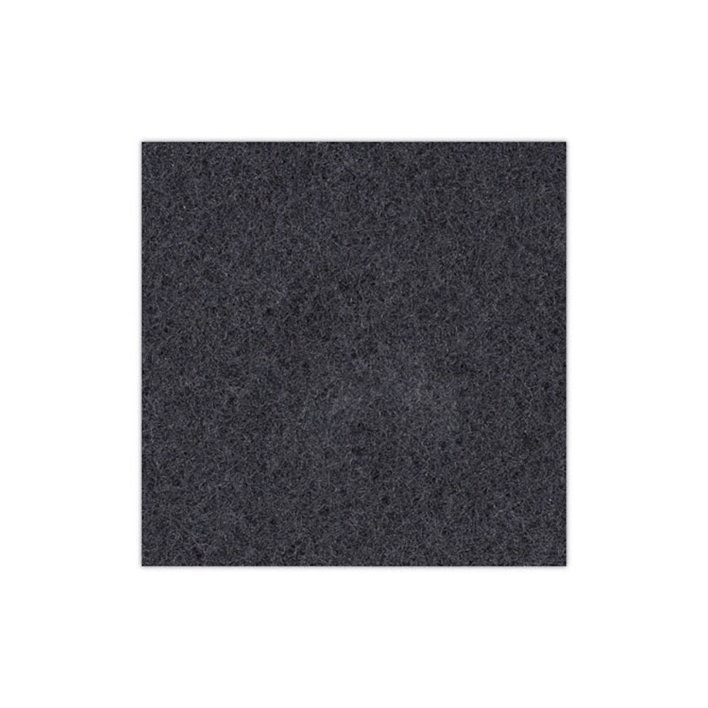 Stripping Floor Pads, 17" Diameter, Black, 5/Carton. Picture 6