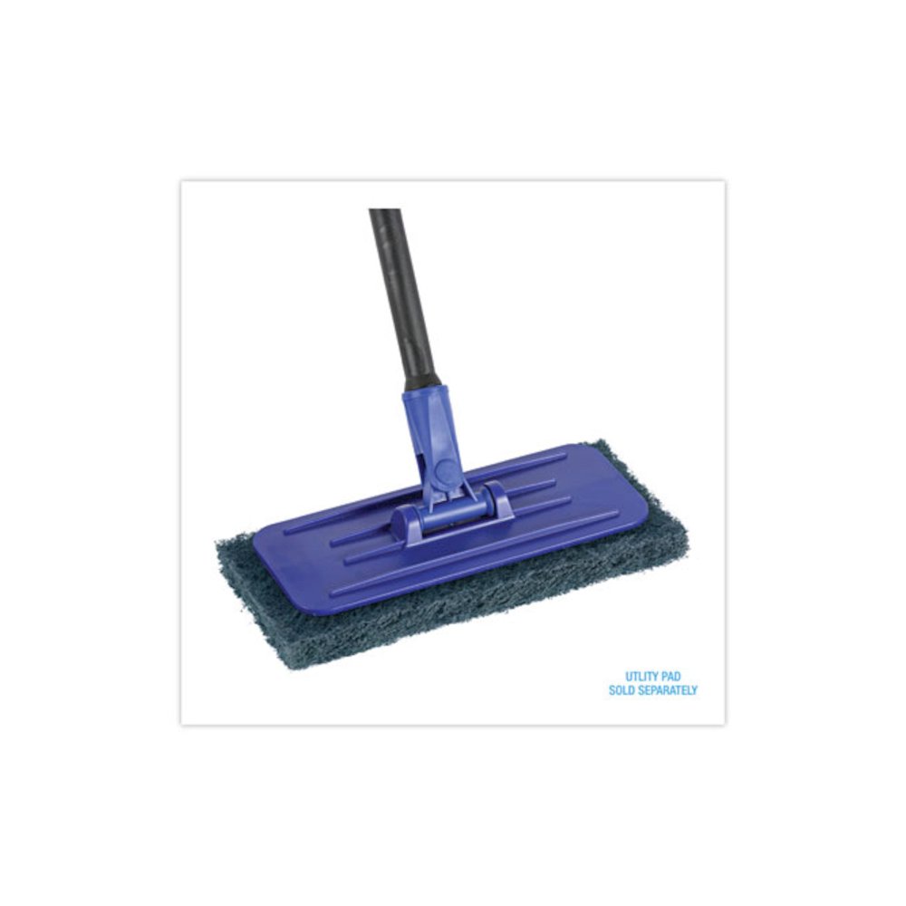 Swivel Pad Holder, Plastic, Blue, 4 x 9, 12/Carton. Picture 8