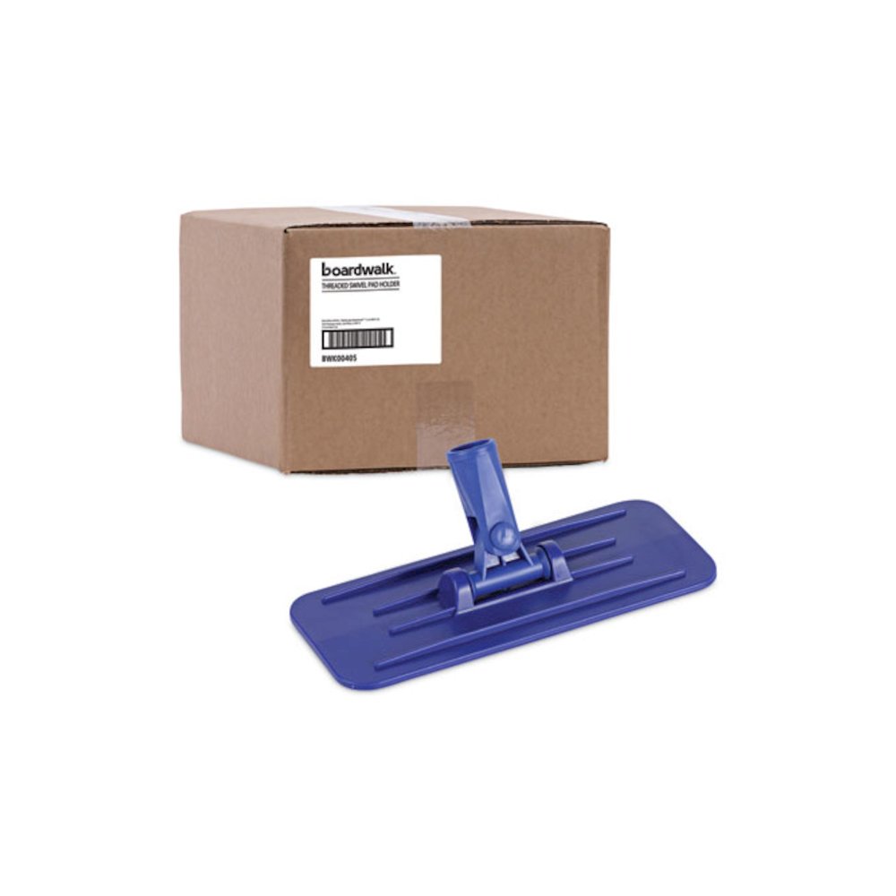 Swivel Pad Holder, Plastic, Blue, 4 x 9, 12/Carton. Picture 7