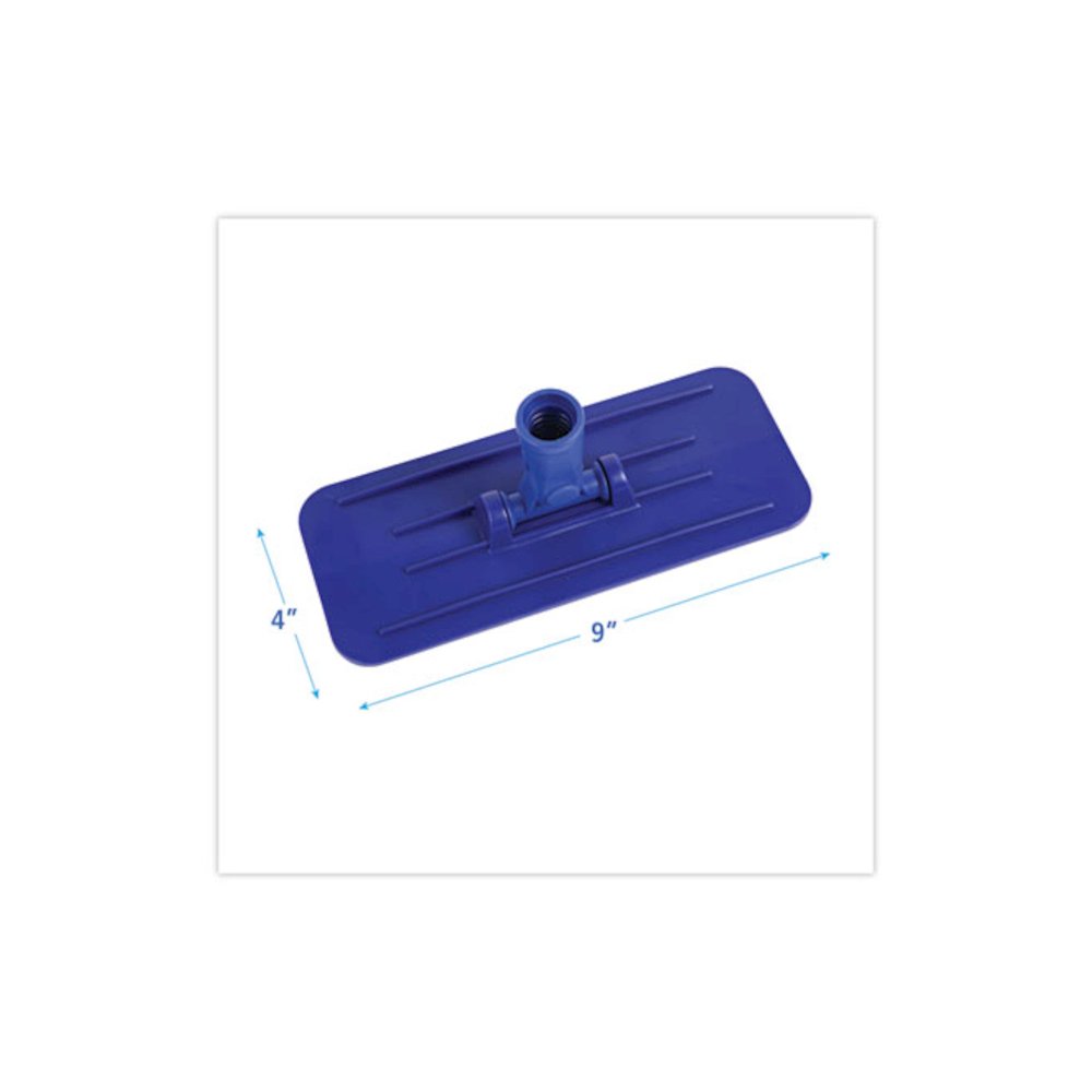 Swivel Pad Holder, Plastic, Blue, 4 x 9, 12/Carton. Picture 2