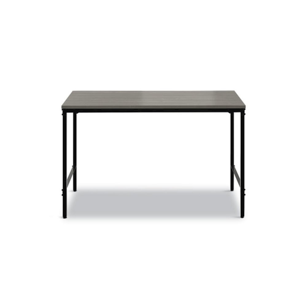 Simple Work Desk, 45.5" x 23.5" x 29.5", Gray. Picture 1