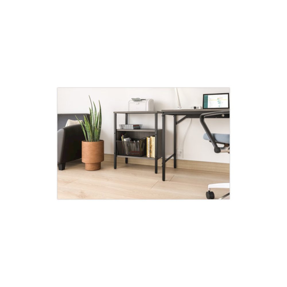 Simple Work Desk, 45.5" x 23.5" x 29.5", Gray. Picture 6