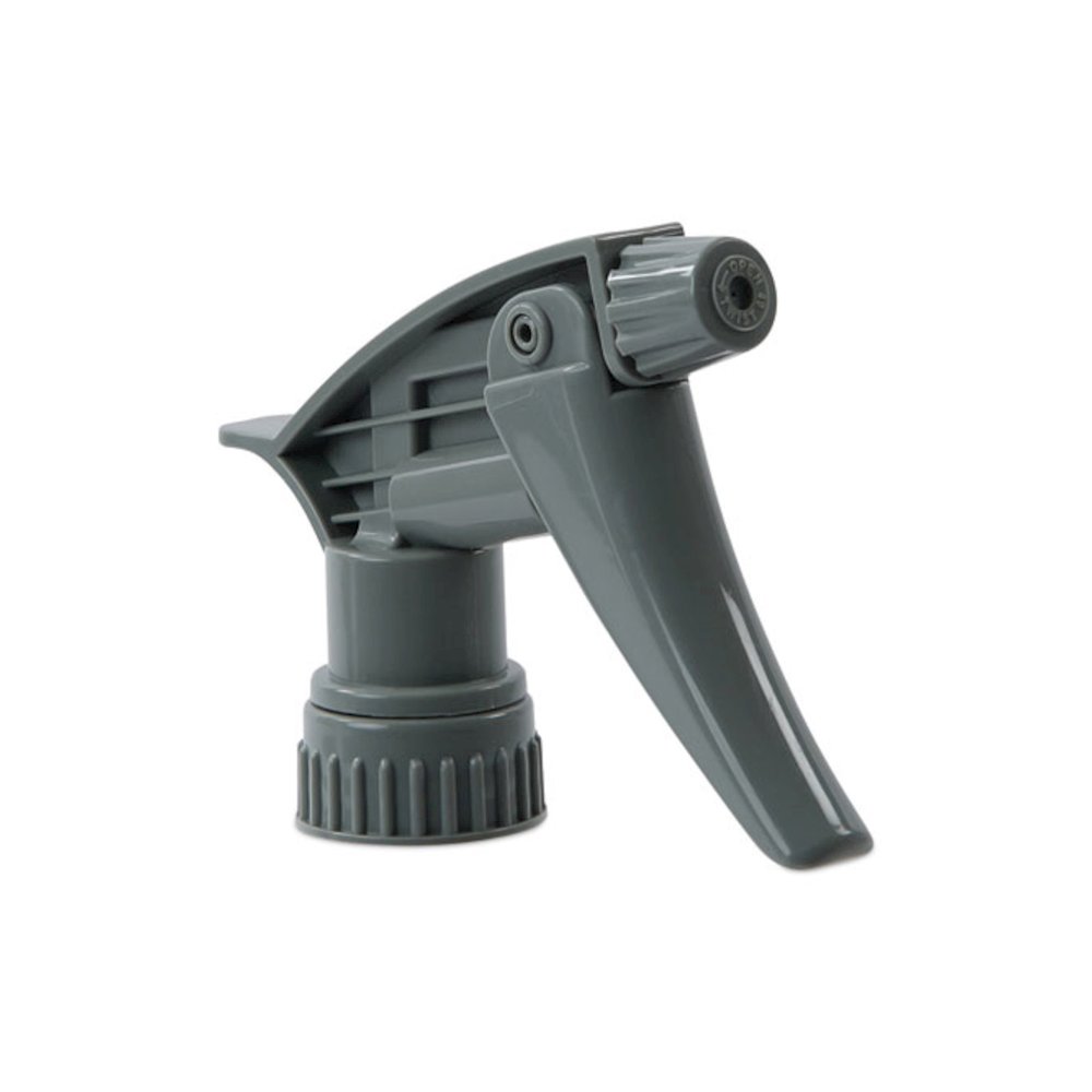 Chemical-Resistant Trigger Sprayer 320CR, 7.25" Tube, Fits 16 oz Bottles, Gray, 24/Carton. Picture 1