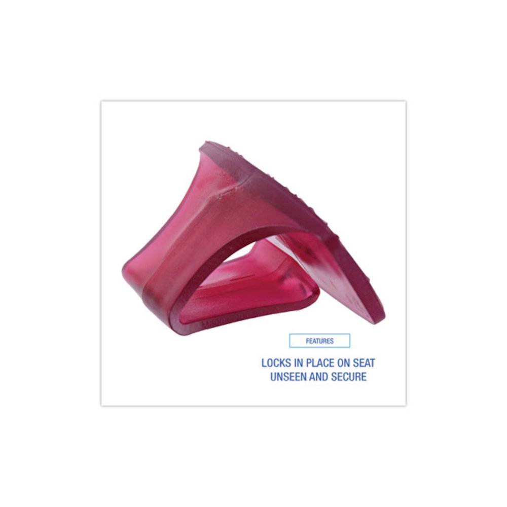 Toilet Bowl Clip, Spiced Apple Scent, Red, 72/Carton. Picture 2