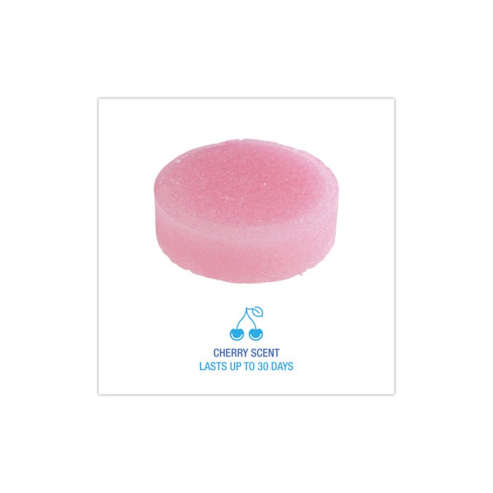 Para Urinal Deodorizer Block, Cherry Scent, Red, 4 oz, 144/Carton. Picture 4