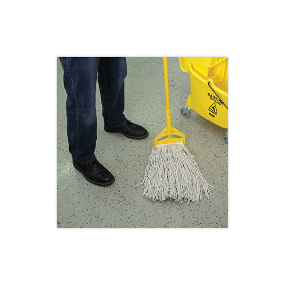 Cotton Mop Head, Cut-End, #32, White, 12/Carton. Picture 5