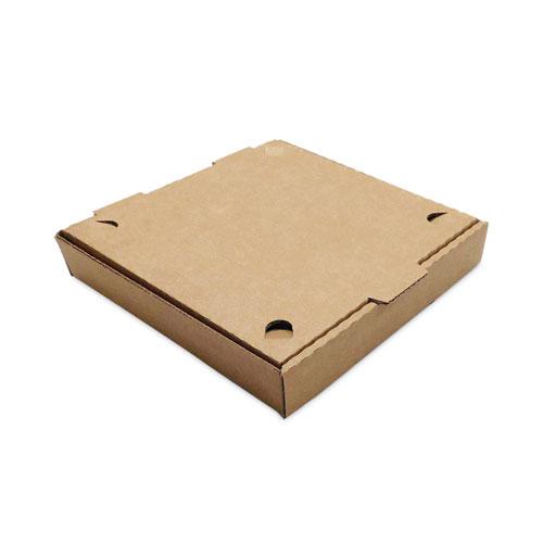 Pizza Boxes, 10 x 10 x 2, Brown, Paper, 50/Pack. Picture 4