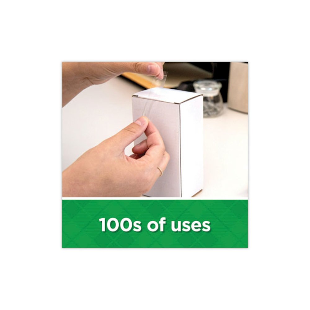 Magic Greener Tape with C38 Dispenser, 1" Core, 0.75" x 75 ft, Clear, 6/Pack. Picture 5